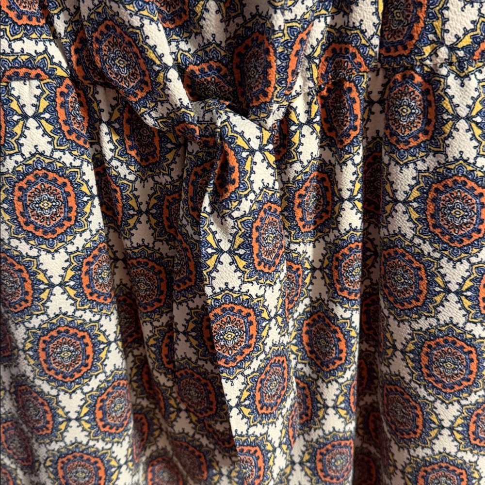 Lily Rose Multicolor Patterned Romper - Picture 3 of 4